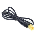 Car 6Pin 3.5MM Black AUX Input Adapter Cable Line for Peugeot 206 207 307 3 B1Z3