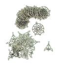 50Pcs Dream Catcher Dreams Web Spider Celtic Knot Connectors Charms Pendant