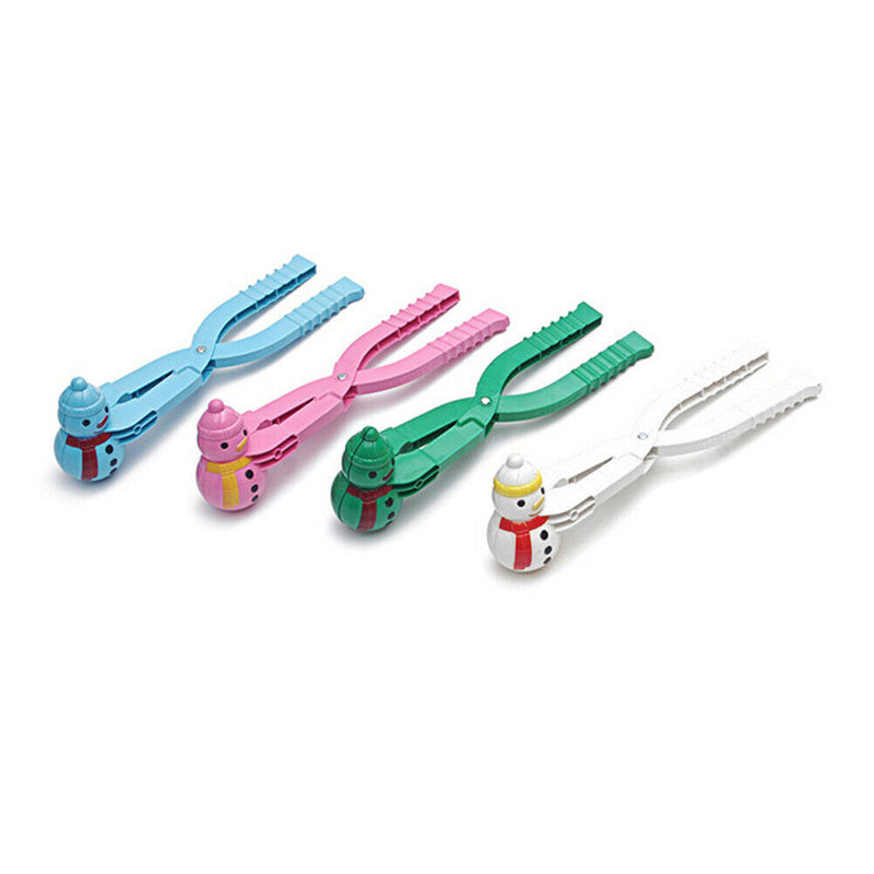 5pcs Cute Snowman Snowball Clip Anti-Freeze Snowball Molds Kit Color Random