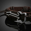 Unique Guitar Shape Girl Boy Braid Bracelet String Band Bangle Coffee