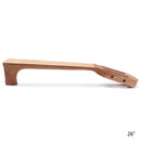 26" DIY Mahogany Ukulele Classic Shape Neck Part Accs For Luthier Unfinished