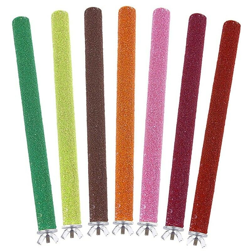 Parrot Perches, 5pcs Bird Perches Budgie Perch Cockatiel Perch Birdcage Sta D3U6