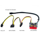 Dc Atx Peak Psu 12V 120W Pico Atx Switch Mining Psu 20Pin Mini Itx Dc To At
