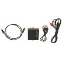 Optical Coaxial Toslink Digital to Analog Adapter RCA L/R Audio Cable 3.5mm
