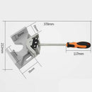 Aluminium Single Handle 90 Degree Right Angle Clamp Photo Frame Corner Clip