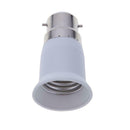 B22 to E27 LED Halogen CFL Light Base Bulb Lamp Adapter Converter Socket