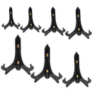 Wooden Folding Plate Bowl Dish Picture Teacake Holder Easel 4inch