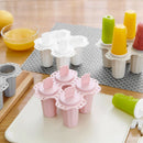 6 pcs kitchen silicone ice cube mold cup spoon with lid party supplies FT