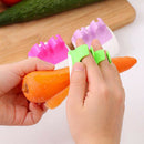 Finger Held Palm Peeler Easy Hold Vegetable Fruit Slicer Peeler Dura- OZ