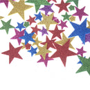 55Pcs/bag Glitter Foam Star Stickers Educational Kindergarten Kids Craft DIY Z