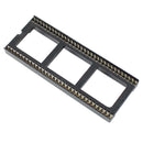 10Pcs New 1.778Mm Pitch 64 Pin Dip Solder Type Wide Ic Socket Adapter
