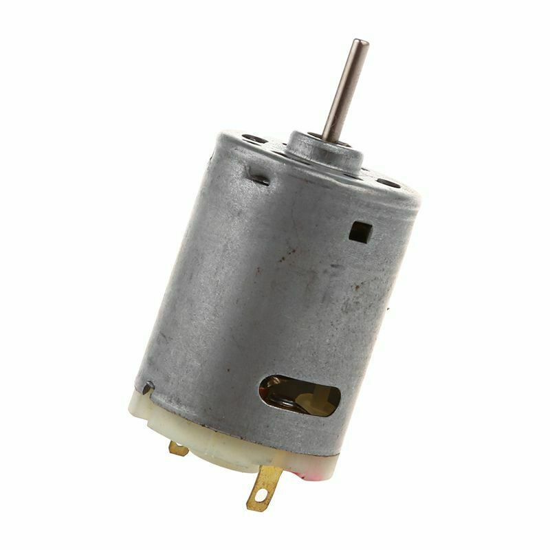 5X(12V DC 6000RPM Torque Magnetic Mini Electric Motor for DIY Toys car D3H4)