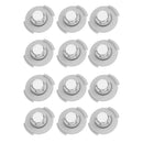 12PCS for Roborock Vacuum Cleaner Ver 2nd Water Tank Filters; Filter Diameter: 3