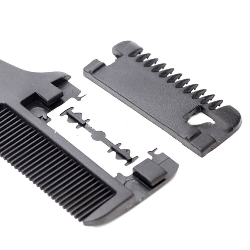 Hair Cutter Comb Double Side Haircut Thinning Comb Razor Hair Styling Tool A