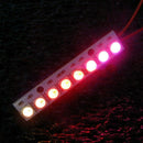 8 x WS2812B 5050 RGB Driving LED Lights Board Strip Built-in Full-Color For Y8G7