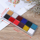 12 Colors Face Body Paint Oil Painting Art Make Up Tool Set Halloween Party K3C