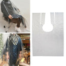 100pcs Disposable Hair Cutting Cape Gown Protect Barber Shop Capes Cloth