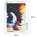 5D DIY Full Drill Diamond Painting Sad Eye Story Cross Stitch Embroidery