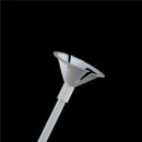 100pcs 38cm Balloon Stick Pole Plastic Rods Holder Cup Party Balloon Access FU