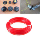10m x 2mm strimmer line brushcutter grass trimmer nylon cord wire round str M&