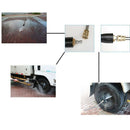 Rotating Spray Turbo Nozzle For High Pressure Power Washers, 1/4 Inch Quick