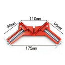 4 Pack 90 Degree Right Angle Clip Corner Clamp Photo Picture Frame Clamps