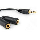 3.5mm Stereo Audio Male Female Y