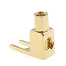 2 Pieces hi-end Banana to Spade Adapter Plug Jack / Speaker Cable
