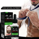 Men Beard Mustache Growth Oil Eyebrow Facial Hair Growth Treatment Gift 30ml