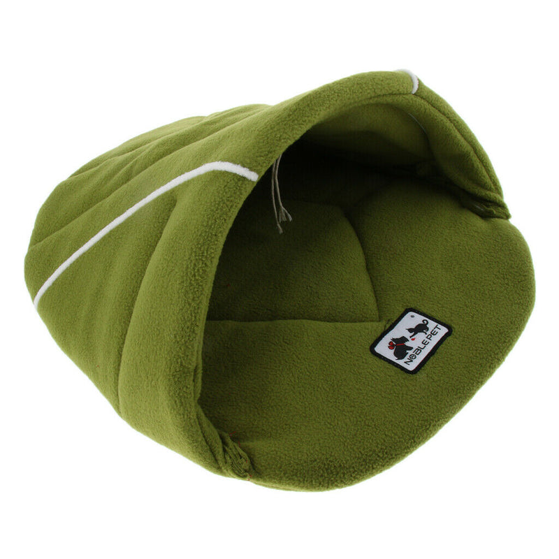 Pet Puppy Bed Dog Soft Thick Pad Warm & Comfortable Nest Green