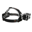 50000Lm 5Head Xm-L T6 Led 18650 Head Light Lamp Headlight Flashlight Torch