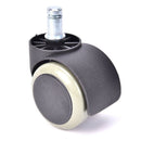 Soft PU Casters Wheels For Office Chair Hardwood Heavy Duty Replacement Set FT