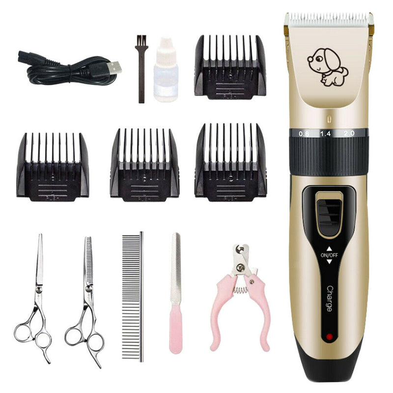 Low Noise Dog Clippers USB Rechargable Dog Hair Trimmer Ultra Silent Style05