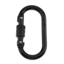 High Strength 25KN Rock Climbing Carabiner Screw Locking Mountain Rescue
