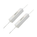 2 Pcs Wire Wound Ceramic Cement Resistor 8 Ohm 20W 5% I1K8