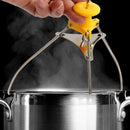 Stainless Steel Hot Bowl Holder Dish Clamp Pot Pan Gripper Hot Plate Clip