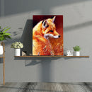 Drawing Art Full Round Drill Animal Fox 5D Kit DIY Diamond Painting (LD480) A