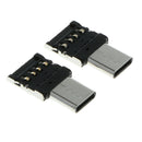 2 Pieces Type C Cable USB 3.1 Plug & Play, and Support Reversible Plug for