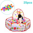 25pcs Ocean Wave Balls Pool Outdoors Toys+Children Kid Ocean Ball Pit