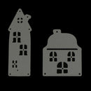 Metal House Cutting Dies Stencil DIY Scrapbooking Album Paper Card Emboss %o