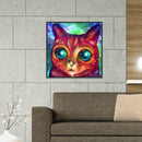 5D DIY Full Drill Diamond Painting Cat Cross Stitch Embroidery Mosaic Kit