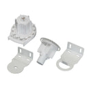 White 2638 Roller Blind Shade Clutch Bracket Parts Kits, For 38mm Dia. Aluminum