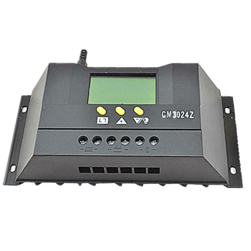 CM3024Z Solar Regulator Charge Controller Charge 30A LCD Solar Panels Genetator