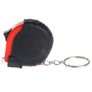 Mini Tape Measure With Key Chain Plastic Portable 1m Retractable Ruler cm/Inch