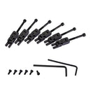 6pcs Metal Guitar Locked String Saddles for Tremolo Bridge Parts