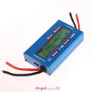 Simple DC Power Analyser Watt  Volt Amp Meter 12V 24V Solar Wind Analyzer