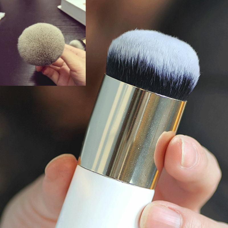 Soft Flat Foundation Face Blush Kabuki Powder Contour Makeup Brush Cosmetic Tool