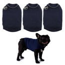 3PCS Pet  Calming Wrap Anti  & Stress Relief Calming Coat Blue S