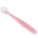 2pcs+box Baby Spoon Baby Safety Temperature Sensing Thermal Feeding Spoon  BX