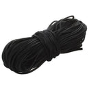 18m Suede Leather String Ribbon Cord 2mm Black DIY Deco I9E5